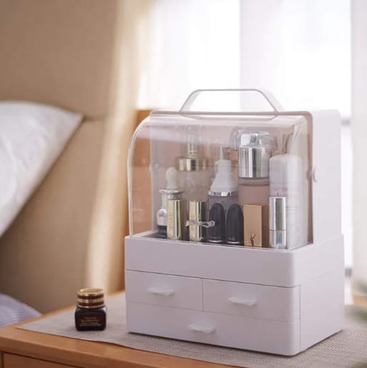 LuxeAura Beauty Storage Box